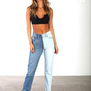 Two Tone Jeans